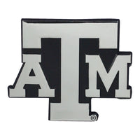 Texas A&M University 3D Chromed Metal Emblem