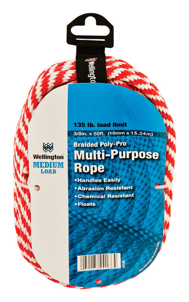 3/8x50' Red Derby Rope