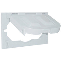 Sigma Engineered Solutions Rectangle Plastic 1 gang Multi-Use Cover