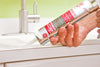 GE Silicone 2 White Silicone 2 Kitchen and Bath Caulk 10.1 oz.