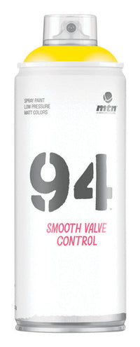 MTN 94 Matte Light Yellow Spray Paint 11 oz (Pack of 6).