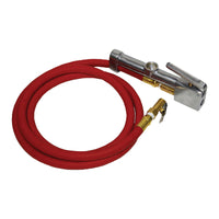 Grip on Tools Goodyear 5 ft. L X 3/8 in. D EPDM Rubber Professional Tire Inflator 160 psi Red