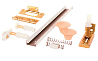 Prime-Line White Steel Hardware Kit 10 pk