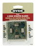 Hyde 2-1/2 in. W High Carbon Steel 4-Edge Scraper Blade (Pack of 5)