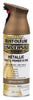 Rust-Oleum Universal Metallic Antique Brass Spray Paint 11 oz. (Pack of 6)