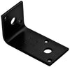 National Hardware 2.94 in. H X 1.5 in. W X 0.125 in. D Black Carbon Steel Inside Corner Brace