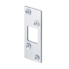 Prime-Line 3.625 in. H X 1.25 in. L Brushed Stainless Steel Steel High Security Deadbolt Strike