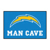 NFL - Los Angeles Chargers Man Cave Rug - 19in. x 30in.