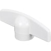 Prime-Line Painted White Zinc Single-Arm Casement Tee-Crank Handle For Truth