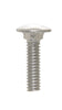 Hillman 1/4 in. X 1 in. L Stainless Steel Carriage Bolt 50 pk