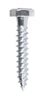 Hillman 1/4 in. X 1-1/2 in. L Hex Zinc-Plated Steel Lag Screw 100 pk