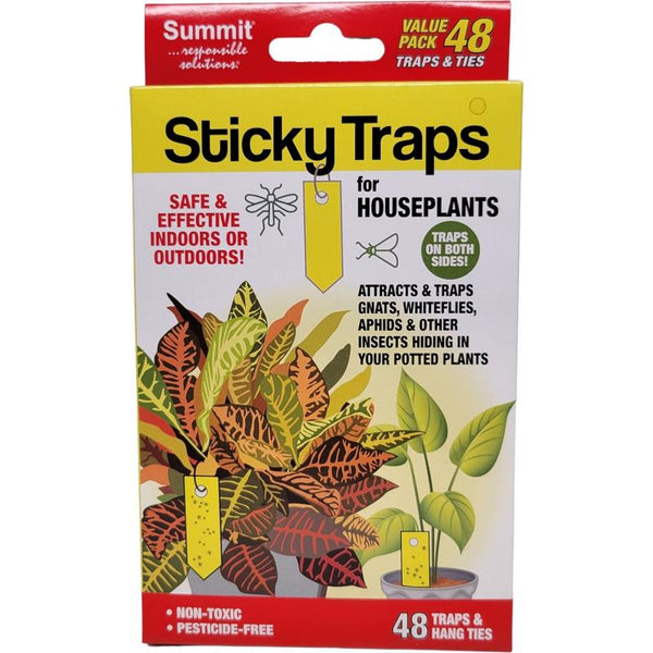 8pk Sticky Fly Papers for Indoors & Outdoor - Safe and Effective