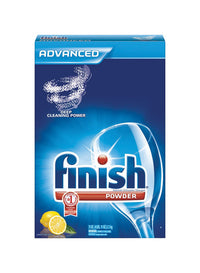 Finish Lemon Scent Powder Dishwasher Detergent 75 oz