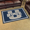 Utah State University 4ft. x 6ft. Plush Area Rug