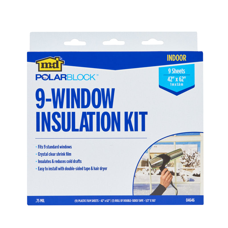 62 In. X 210 In. Outdoor Stretch Window Insulation Kit | Frost King Film  Large