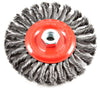 Forney 6 in. Crimped Wire Wheel Brush Metal 9000 rpm 1 pc