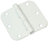 National Hardware 3-1/2 in. L White Door Hinge 3 pk