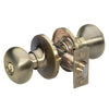 Master Lock Antique Brass Entry Knobs 1-3/4 in.