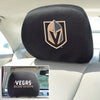 NHL - Vegas Golden Knights Embroidered Head Rest Cover Set - 2 Pieces