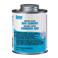 Oatey Black Cement For ABS 16 oz