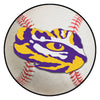 Louisiana State University Baseball Rug - 27in. Diameter