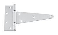 National Hardware 8 in. L Stainless Steel Silver Stainless Steel Heavy Duty T Hinge 1 pk