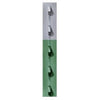 Studded T-Post, 6-1/2-Ft. x 1-1/4-In. Green (Pack of 5)