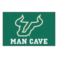 University of South Florida Man Cave Rug - 19in. x 30in.