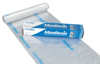 CertainTeed MemBrain 8 ft. W X 100 ft. L Air Barrier and Smart Vapor Retarder Roll 833 sq ft. Open Box