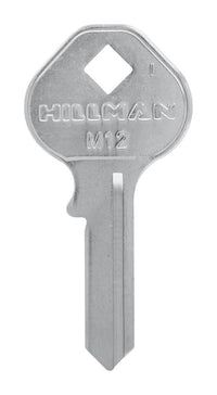 Hillman Padlock Universal Key Blank Single sided (Pack of 10)