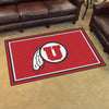 University of Utah 4ft. x 6ft. Plush Area Rug