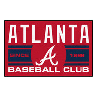 MLB - Atlanta Braves Uniform Rug - 19in. x 30in.