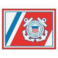 U.S. Coast Guard 8ft. x 10 ft. Plush Area Rug