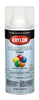 Krylon ColorMaxx Gloss Crystal Clear Paint + Primer Spray Paint 12 oz (Pack of 6)