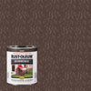 Rust-Oleum Stops Rust Indoor and Outdoor Hammered Brown Protective Paint 1 qt