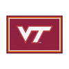 Virginia Tech 5ft. x 8 ft. Plush Area Rug