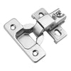 Hickory Hardware Polished Nickel Cabinet Hinge 10 pk