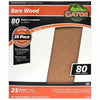 Gator 11 in. L X 9 in. W 80 Grit Aluminum Oxide Sanding Sheet (Pack of 25)