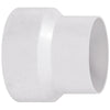 Deflect-O 4 - 3 in. D White Plastic Increaser/Reducer