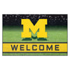 University of Michigan Rubber Door Mat - 18in. x 30in.