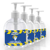 Los Angeles Rams Super Bowl LVI 16 oz Hand Sanitizer Pumps (4 pack)