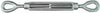 National Hardware Galvanized Silver Steel Turnbuckle 1 pk