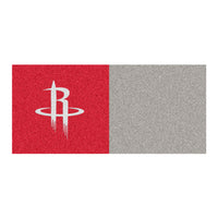 NBA - Houston Rockets Team Carpet Tiles - 45 Sq Ft.