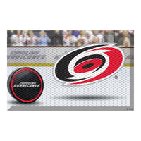 NHL - Carolina Hurricanes Rubber Scraper Door Mat