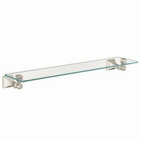 BRUSHED NICKEL VANITY SHELF