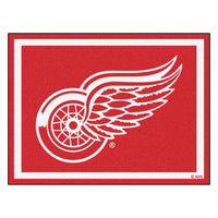 NHL - Detroit Red Wings 8ft. x 10 ft. Plush Area Rug