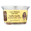 Laura's Wholesome Junk Food Cookie - Lemon Vanilla - Case of 6 - 7 oz