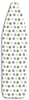 Whitmor 10 in. W X 54 in. L Cotton Assorted Ironing Board Cover and Pad