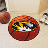 University of Missouri Basketball Rug - 27in. Diameter