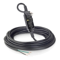 Leviton Outdoor 37 ft. L Black Extension Cord 14/3 SJTW